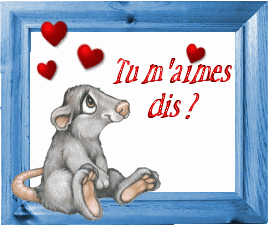 Tu m'aimes dis?
